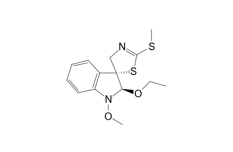 trans-(??)-1-Methoxyspirobrassinol ethyl ether