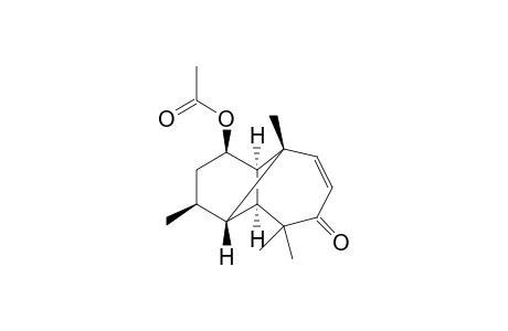 (1R,3S,4S,5S,10R,11R)-1-Acetyloxy-7-oxolongipin-8-ene