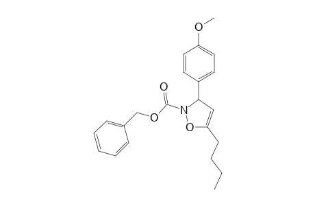 Benzyl 5-butyl-3-(4-methoxyphenyl)isoxazole-2(3H)-carboxylate
