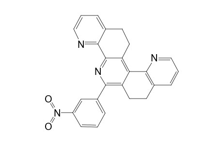 7,8,13,14-Tetrahydro-6-(3'-nitrophenyl)quino[8,7-k]-[1,8]phenanthroline