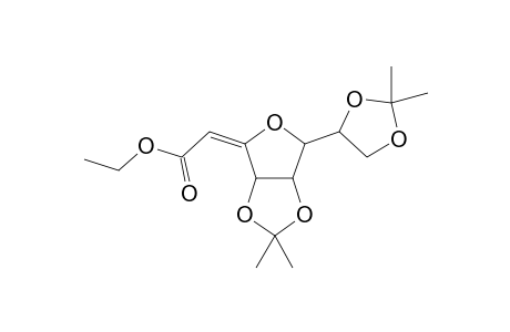 Ethyl (E)-3,6-Anhydro-2-deoxy-4,5 : 7,8-di-O-isopropylidene-D-manno-oct-2-enoate