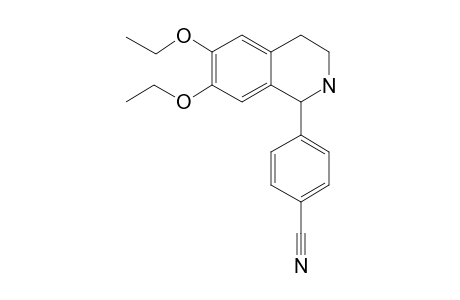 Benzonitrile, 4-(6,7-diethoxy-1,2,3,4-tetrahydroisoquinolin-1-yl)-