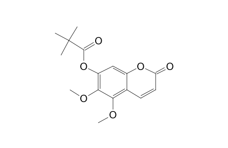 Umckalin, trimethylacetate