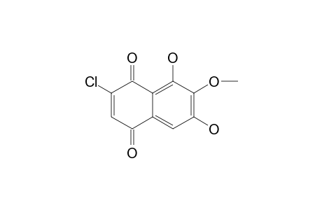 3-CHLORO-5,7-DIHYDROXY-6-METHOXY-1,4-NAPHTHOQUINONE