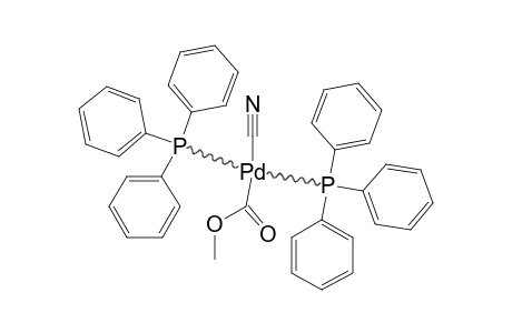 TRANS-PD-(PPH(3))(2)-(CN)-(CO2ME)