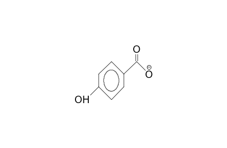 4-Hydroxy-benzoate anion