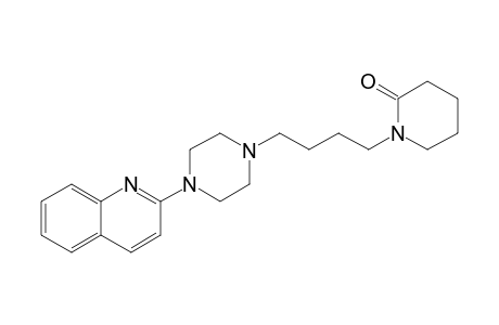 1-[4-(4-quinolin-2-ylpiperazin-1-yl)butyl]piperidin-2-one