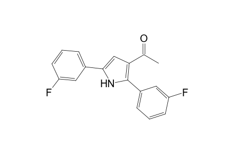 1-[2,5-bis(3-fluorophenyl)-1H-pyrrol-3-yl]ethanone
