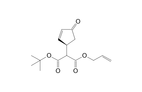 1-O-tert-butyl 3-O-prop-2-enyl 2-[(1R)-4-oxocyclopent-2-en-1-yl]propanedioate