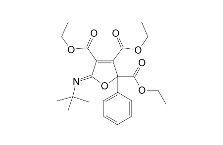 Triethyl 5-tert-Butylimino-2-phenyldihydrofuran-2,3,4-tricarboxylate