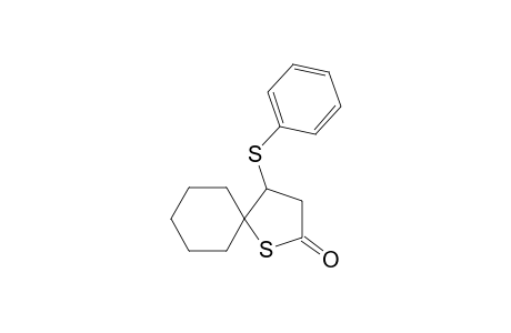 4-(Phenylsulfanyl)-1-thiaspiro[4,5]decan-2-one