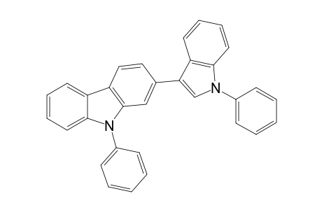9-Phenyl-2-(1-phenyl-3-indolyl)carbazole