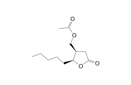 cis-4-Dihydro-4-acetoxymethyl-5-pentyl-2(3H)-furanone