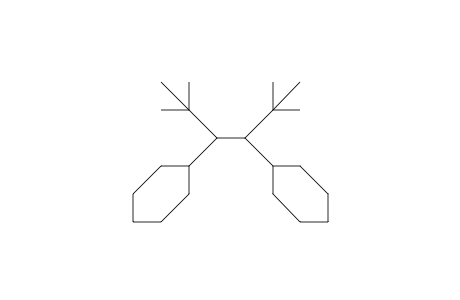 Cyclohexane, 1,1'-[1,2-bis(1,1-dimethylethyl)-1,2-ethanediyl]bis-, (R*,S*)-