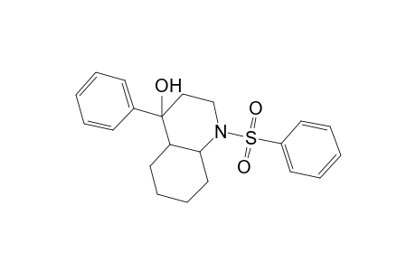 1-Benzenesulfonyl-4-phenyl-decahydro-quinolin-4-ol