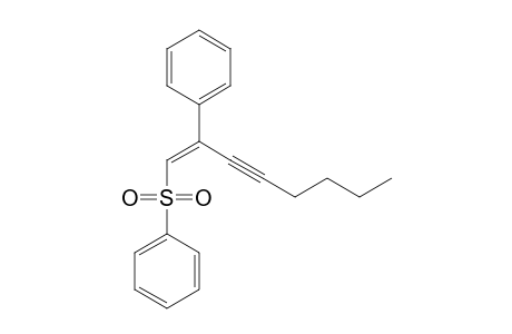 [(1Z)-1-(benzenesulfonylmethylene)hept-2-ynyl]benzene
