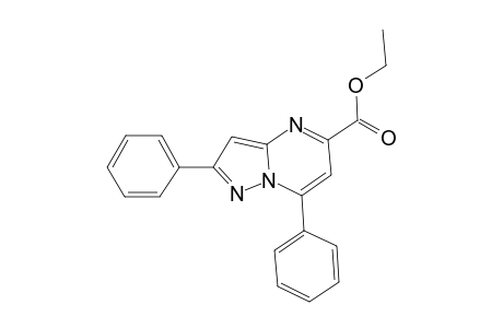 Ethyl 2,7-diphenylpyrazolo[1,5-a]pyrimidine-5-carboxylate