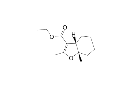 2,7a-Dimethyl-3a,4,5,6,7,7a-hexahydrobenzofuran-3-carboxylic acid ethyl ester