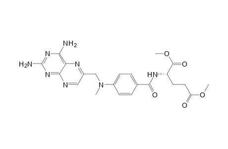 (2S)-2-[[4-[(2,4-diaminopteridin-6-yl)methyl-methyl-amino]benzoyl]amino]glutaric acid dimethyl ester