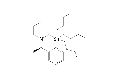 (R)-N-1-(phenylethyl)-N-(tributylstannylmethyl)-N-(3-butenyl)amine