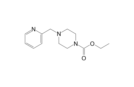 4-[(2-pyridyl)methyl]-1-piperazinecarboxylic acid, ethyl ester