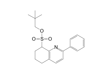 2,2-Dimethylpropyl 2-phenyl-5,6,7,8-tetrahydroquinoline-8-sulfonate