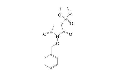 DIMETHYL-(1-BENZYLOXY-2,5-DIOXOPYRROLIDIN-3-YL)-PHOSPHONATE