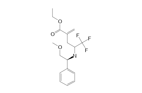 ETHYL-2-[3,3,3-TRIFLUORO-2-[[(1R)-2-METHOXY-1-PHENYLETHYL]-AMINO]-PROPYL]-ACRYLATE;MAJOR-DIASTEREOMER