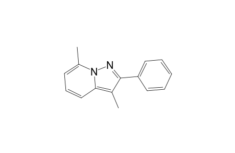 Pyrazolo[1,5-a]pyridine, 3,7-dimethyl-2-phenyl-