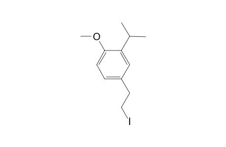 4-(2-iodanylethyl)-1-methoxy-2-propan-2-yl-benzene