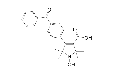 4-(4-Benzoylphenyl)-2,2,5,5-tetramethyl-2,5-dihydro-1H-pyrrol-1-yloxyl-3-carboxylic acid radical