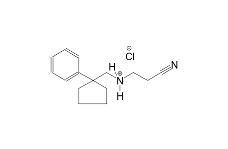 cyclopentanemethanaminium, N-(2-cyanoethyl)-1-phenyl-, chloride