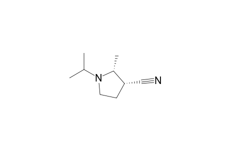(cis)-3-Cyano-1-isopropyl-2-methylpyrrolidine