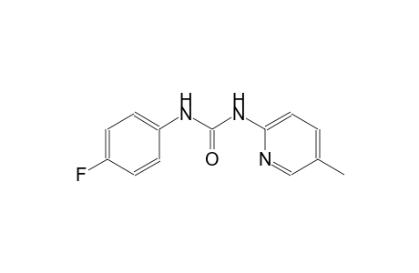 urea, N-(4-fluorophenyl)-N'-(5-methyl-2-pyridinyl)-
