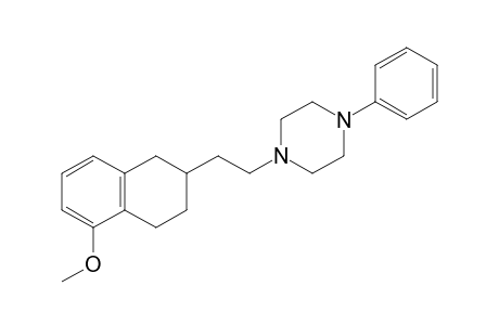 1-[2-(5-methoxy-1,2,3,4-tetrahydronaphthalen-2-yl)ethyl]-4-phenyl-piperazine