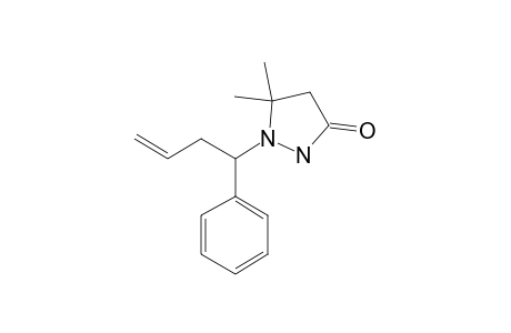 5,5-DIMETHYL-1-(1-PHENYL-3-BUTENYL)-3-PYRAZOLIDINONE