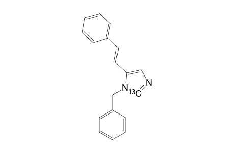 (2-C-13)-1-BENZYL-5-(2-PHENYLETHENYL)-1H-IMIDAZOLE