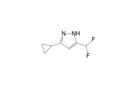 1H-pyrazole, 3-cyclopropyl-5-(difluoromethyl)-
