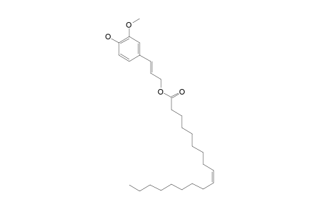 (Z)-octadec-9-enoic acid [(E)-3-(4-hydroxy-3-methoxy-phenyl)prop-2-enyl] ester