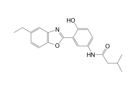 butanamide, N-[3-(5-ethyl-2-benzoxazolyl)-4-hydroxyphenyl]-3-methyl-