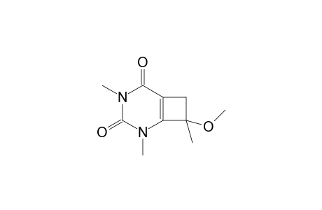 7-Methoxy-3,5,7-trimethyl-3,5-diazabicyclo[4.2.0]oct-1(6)-ene-2,4-dione