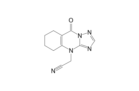 (9-Oxo-5,7,8,9-tetrahydro-6H-[1,2,4]triazolo[5,1-b]quinazolin-4-yl)-acetonitrile
