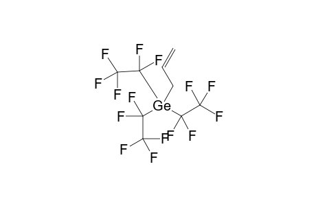 allyl[tris(pentafluoroethyl)]germane