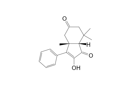 (3aR,7aS)-2-hydroxy-3a,7,7-trimethyl-3-phenyl-6,7a-dihydro-4H-indene-1,5-dione