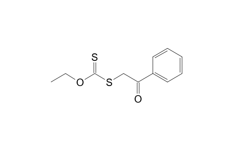 (phenacylthio)methanethioic acid O-ethyl ester