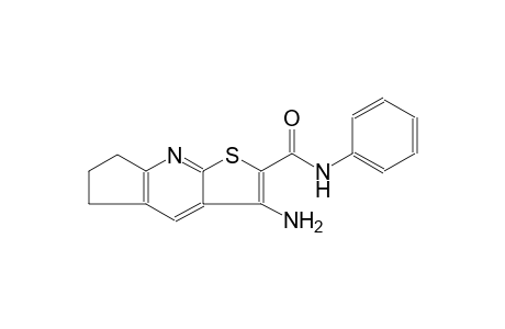 3-amino-N-phenyl-6,7-dihydro-5H-cyclopenta[b]thieno[3,2-e]pyridine-2-carboxamide