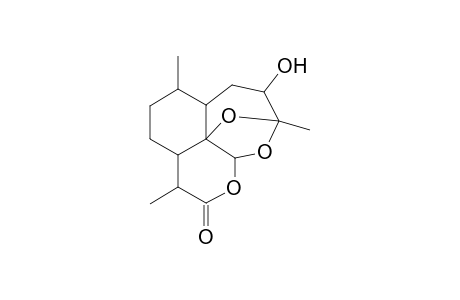 3a,4,5,6,6a,7,8,9-Octahydro-3,6,9-trimethyl-8-hydroxy-10aH,9,10b-epoxy-pyrano[4,3,2-jk]benzoxepin-2(3H)-one