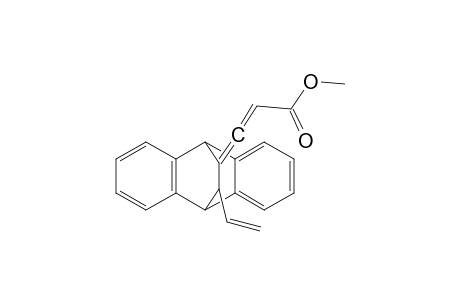 Methyl 3-(12'-ethenyl-9',10'-dihydro-9',10'-ethanoanthracene-11'-ylidene)prop-2-enoate