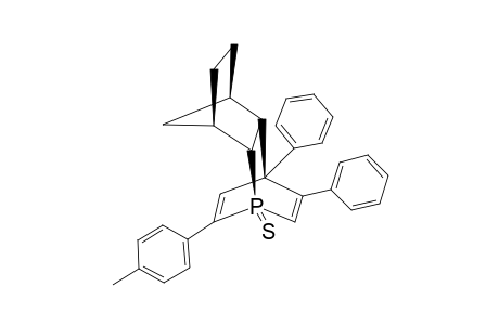 8,12-Diphenyl-10-para-tolyl-1-phosphatetracyclo-[6.2.2.1(3,6).0(2,7)]-trideca-9,11-diene-1-sulfide