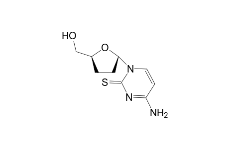 2',3'-Dideoxy-.alpha.,D-2-thiocytosine